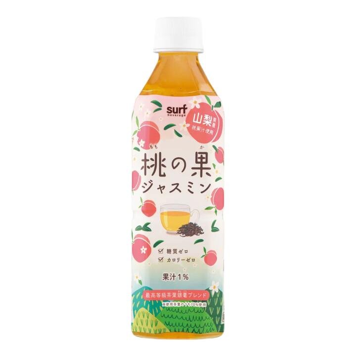 Surf Peach Jasmine Fruit Drink - 500ml