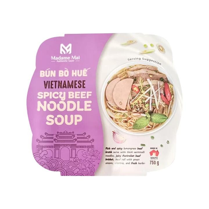 Madame Mai Vietnamese Spicy Beef Noodle Soup - 750g