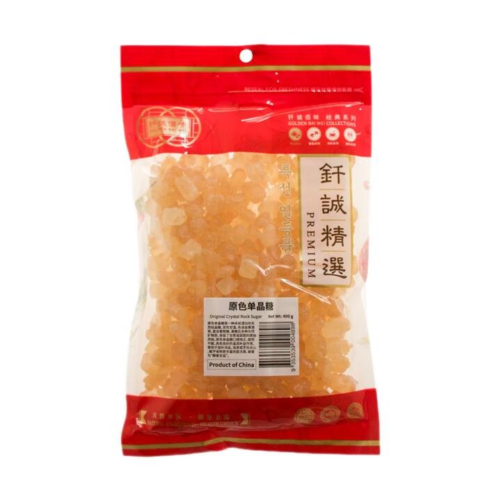 Qiancheng Premium Amber Rock Sugar - 400g