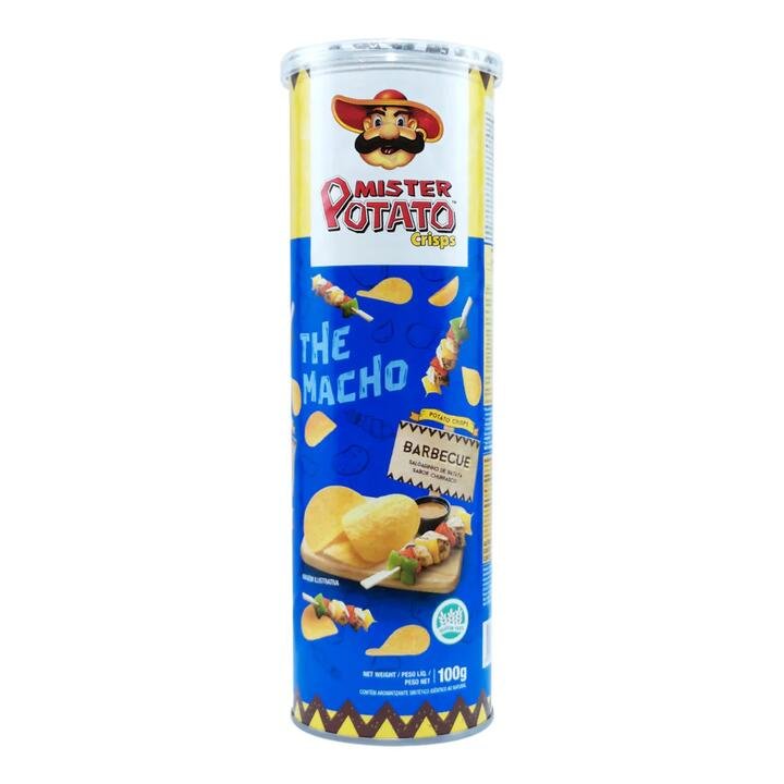 Mister Potato Barbecue Flavour Potato Chips - 100g