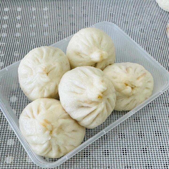 Jufengyuan Frozen Pork Steamed Buns - 5 Pieces, 250g