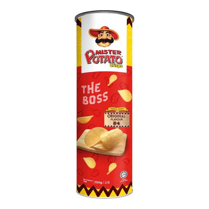 Mister Potato Original Potato Crisps - 100g