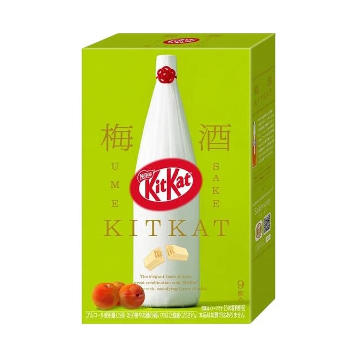 KitKat Mini Plum Sake (Umeshu) Chocolate Bars – 9 Pieces