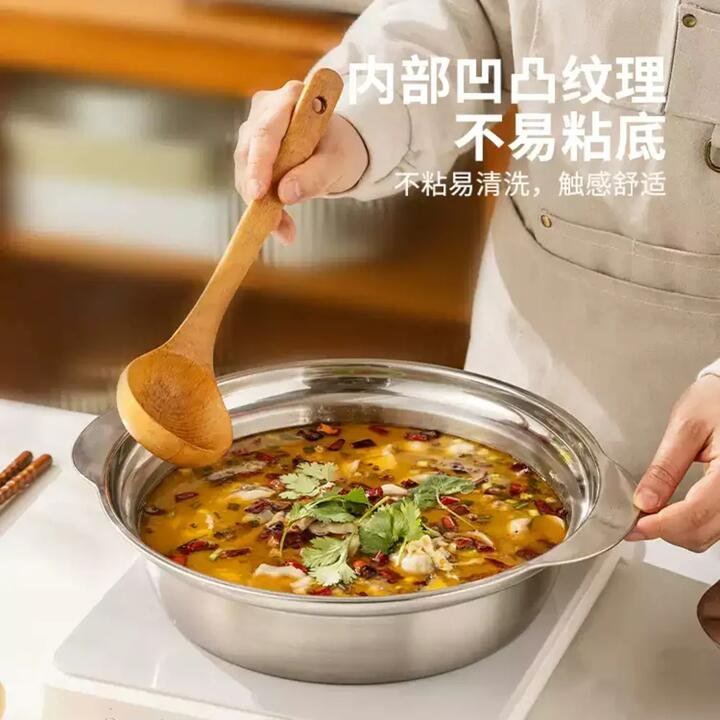 Modern Housewife 304 Stainless Steel Double-Handled Multi-Purpose Basin 31 cm – Mixing & Serving Bowl Gourmet Grocer Modern Housewife 304 Stainless Steel Double-Handled Multi-Purpose Basin 31 cm – Mixing & Serving Bowl