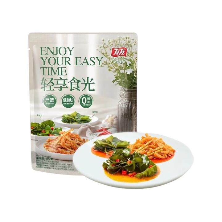 YouYou “Enjoy Your Easy Time” Pickled Seaweed & Bamboo Shoots Mix 900g – Low-Fat Ready-to-Eat Snack Gourmet Grocer YouYou “Enjoy Your Easy Time” Pickled Seaweed & Bamboo Shoots Mix 900g – Low-Fat Ready-to-Eat Snack