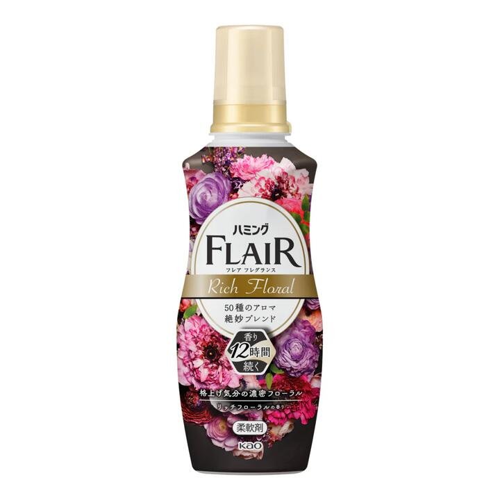 Kao Flair Fragrance Fabric Softener Rich Floral 520ml – Long-Lasting Velvet Bouquet Scent Gourmet Grocer Kao Flair Fragrance Fabric Softener Rich Floral 520ml – Long-Lasting Velvet Bouquet Scent