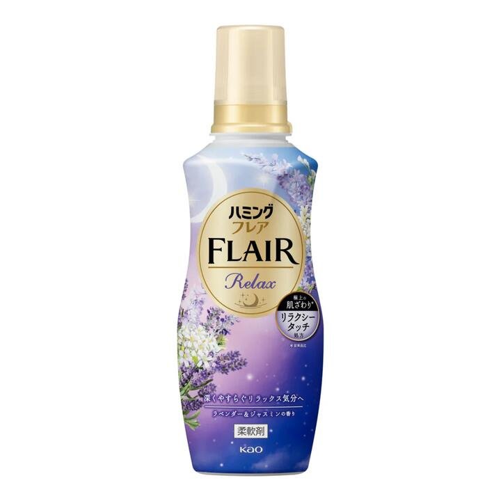 Kao FLAIR Relax Fabric Softener – Lavender & Jasmine Scent 510ml Gourmet Grocer Kao FLAIR Relax Fabric Softener – Lavender & Jasmine Scent 510ml