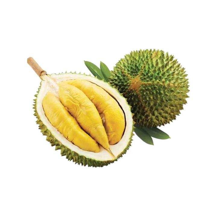 Musang King Durian D197 (Whole Fruit, Net Bag, Frozen) – 2.2kg Gourmet Grocer Musang King Durian D197 (Whole Fruit, Net Bag, Frozen) – 2.2kg