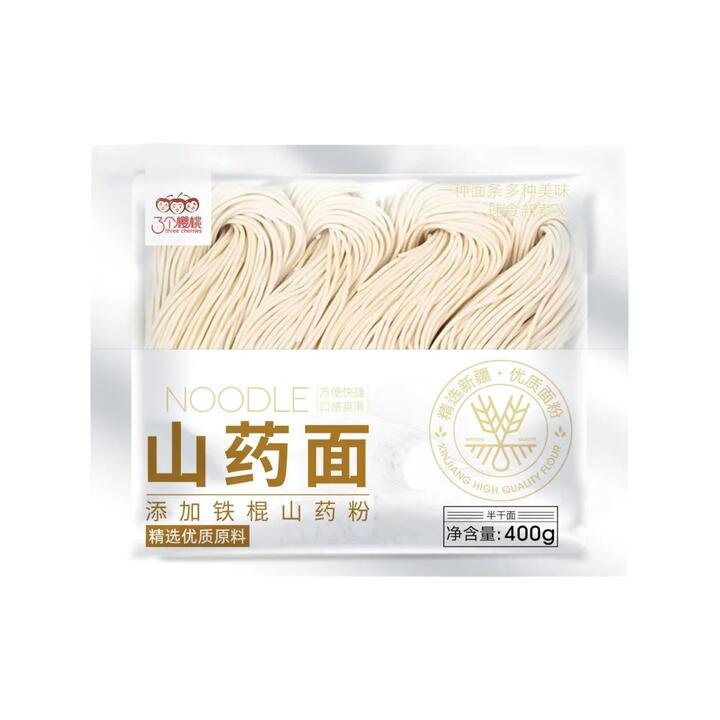 Three Cherries Chinese Yam Noodles – 400g