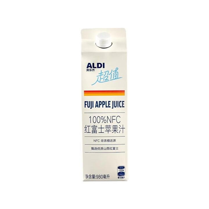 ALDI Value 100% NFC Fuji Apple Juice 980ml – Limited Import