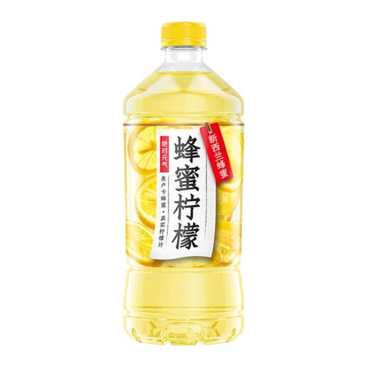 Genki Forest Honey Lemon Tea Drink 900ml – Still Beverage with New Zealand Honey