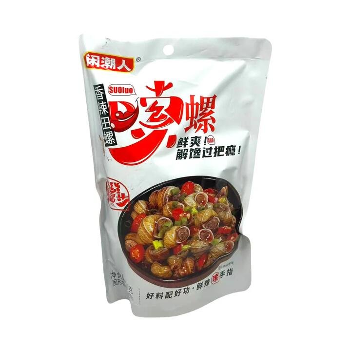 Xianchaoren Suoluo Spicy Braised Snails 120g – Ready-to-Eat River Snail Snack Gourmet Grocer Xianchaoren Suoluo Spicy Braised Snails 120g – Ready-to-Eat River Snail Snack