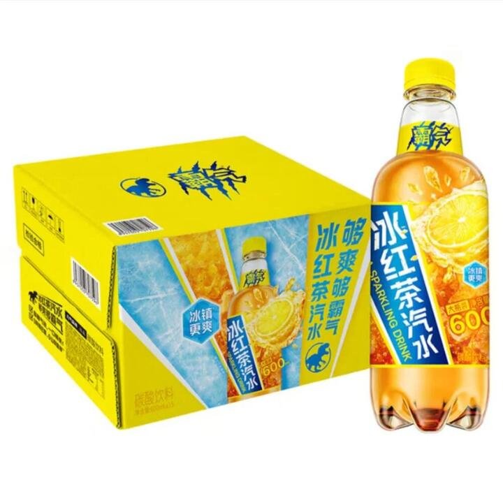 Genki Forest Sparkling Iced Black Tea 600 ml x 15 – Tea Soda