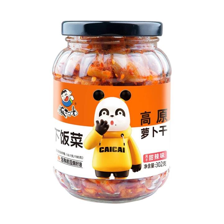 Fansaoguang Air-Dried Highland Radish Pickles (Sweet & Spicy) 300g