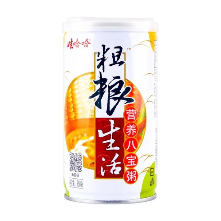 Wahaha Grain Life Eight‑Treasure Congee 360g - Sweet Multigrain Porridge