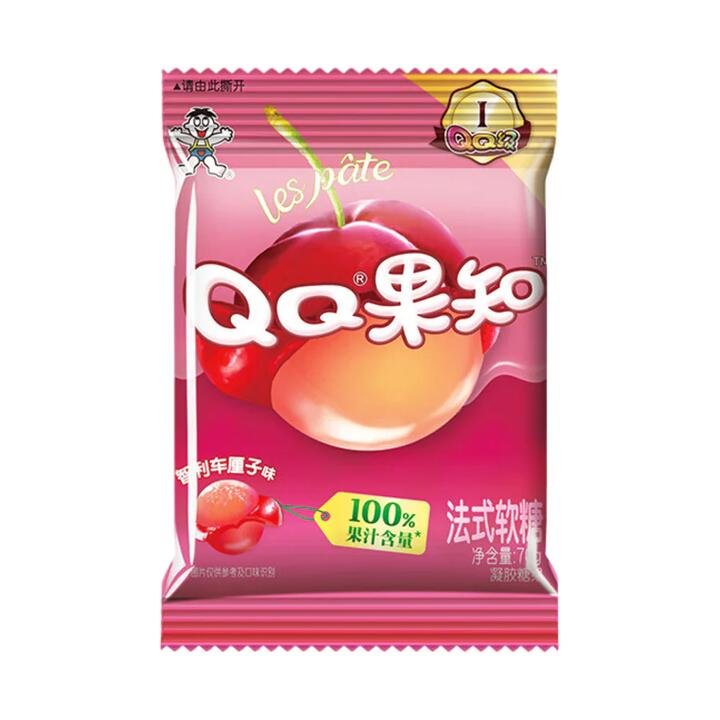 Want Want QQ Fruit Jellies – Chilean Cherry 70g – French-Style Pâte de Fruits Gourmet Grocer Want Want QQ Fruit Jellies – Chilean Cherry 70g - French-Style Pâte de Fruits