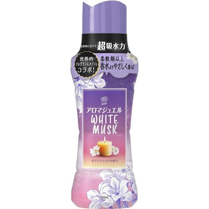 Lenor Aroma Jewel White Musk In-Wash Scent Booster Beads 420ml Gourmet Grocer Lenor Aroma Jewel White Musk In-Wash Scent Booster Beads 420ml