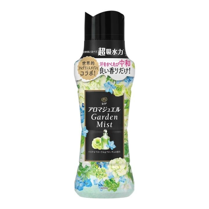 P&G Lenor Aroma Jewel Garden Mist In‑Wash Scent Booster Beads 420ml