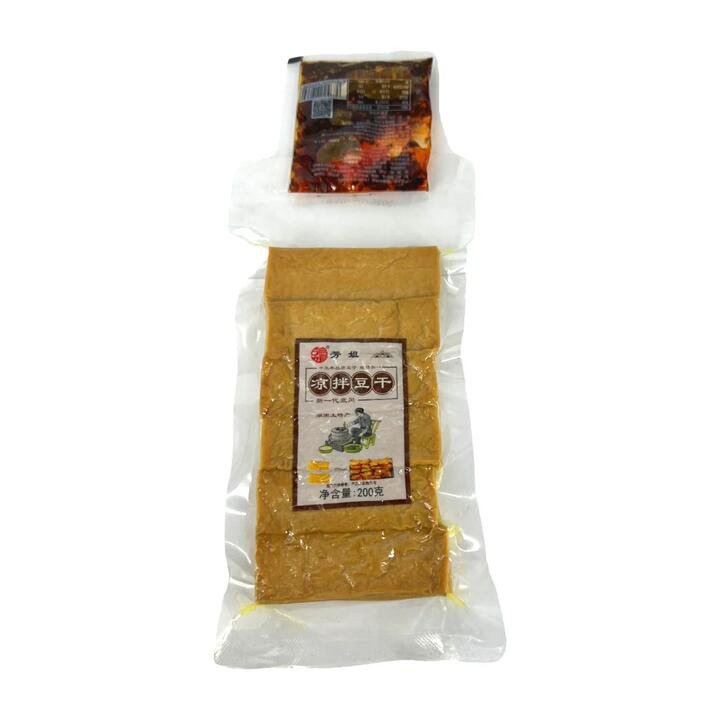 FangJie Homestyle Marinated Pressed Tofu 200g – Ready-to-Eat Cold Tossed Style