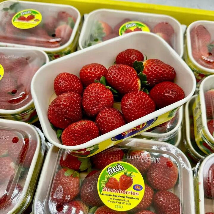 ASD Fresh Strawberries – 250g Punnet Gourmet Grocer ASD Fresh Strawberries – 250g Punnet