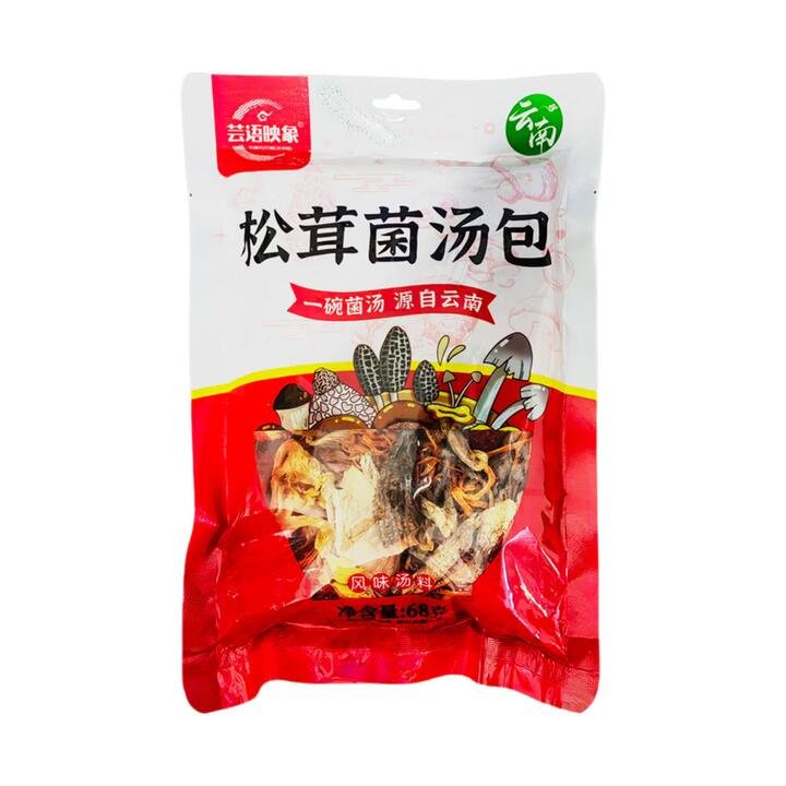 Yunyu Impression Matsutake Mushroom Soup Pack 68g – Yunnan Mushroom Broth Mix Gourmet Grocer Yunyu Impression Matsutake Mushroom Soup Pack 68g - Yunnan Mushroom Broth Mix