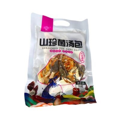 Yunhua Junqiao Wild Mushroom Soup Pack 70g – Assorted Dried Mushrooms for Broth Gourmet Grocer Yunhua Junqiao Wild Mushroom Soup Pack 70g - Assorted Dried Mushrooms for Broth