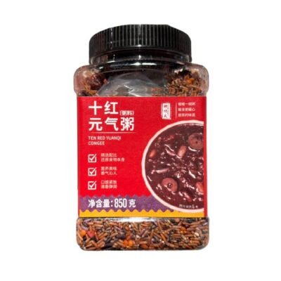 Zhou Gongfu Ten-Red Vitality Congee Mix 850g – Limited Import - Multigrain Porridge Blend