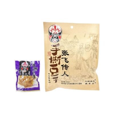 Zhangfei Chuanren Hand-Torn Five-Spice Dried Tofu 180g - Bean Curd Snack