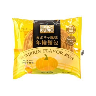 Sunny Kumo Pumpkin Flavour Ring Bun 93g - Kabocha Pumpkin