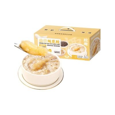 Jiaoqu Stewed Fish Maw with Bird’s Nest – Malted Rice Milk 180g x 10 Bowls Gourmet Grocer Jiaoqu Stewed Fish Maw with Bird's Nest - Malted Rice Milk 180g x 10 Bowls