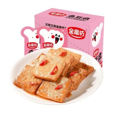 Jin Mo Fang Spicy Fish Tofu - 20 Packs of 20g