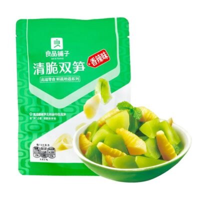 Bestore Crispy Double Bamboo Shoots, Spicy Flavour, 105g Gourmet Grocer Bestore Crispy Double Bamboo Shoots, Spicy Flavour, 105g