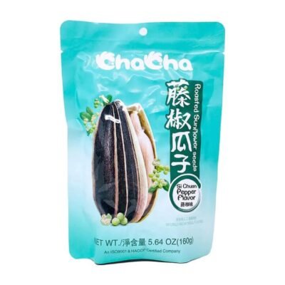 ChaCha Sunflower Seeds with Vine Pepper Flavor 160g