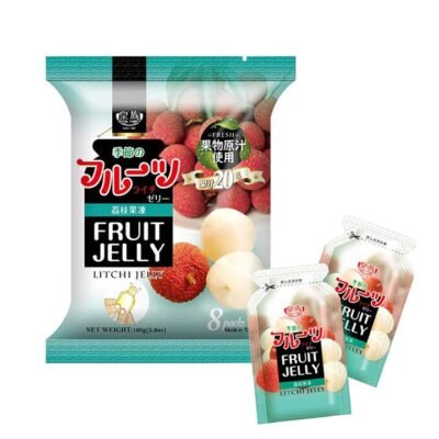 Royal Family Lychee Flavoured Jelly, 8 Pieces, 160g