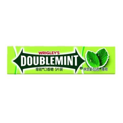 Wrigley's Doublemint Original Mint Gum - 5 Pieces