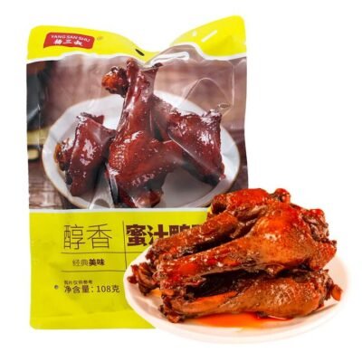 Uncle Yang’s Honey Glazed Duck Leg 108g Gourmet Grocer Uncle Yang's Honey Glazed Duck Leg 108g