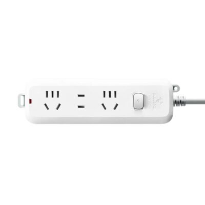 Bull Brand 3-Meter 3-Socket B5120 White Plug Gourmet Grocer Bull Brand 3-Meter 3-Socket B5120 White Plug