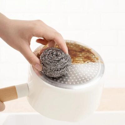 Camellia Brand Metal Steel Wool Scrubbers, Pack of 6 Gourmet Grocer Camellia Brand Metal Steel Wool Scrubbers, Pack of 6