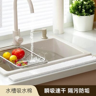 FaSoLa Grey Sink Absorbent Sponge Gourmet Grocer FaSoLa Grey Sink Absorbent Sponge