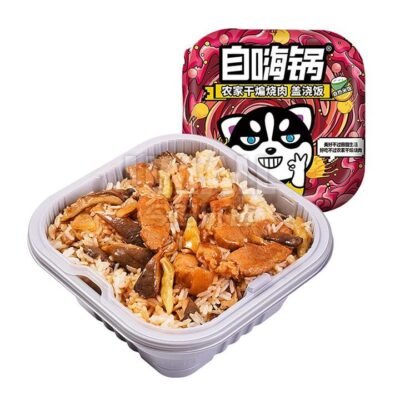 ZiHaiGuo Farmer-Style Dry-Fried Pork with Rice - 272g