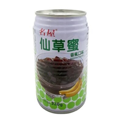 Ming Wu Banana Flavor Grass Jelly - 320g