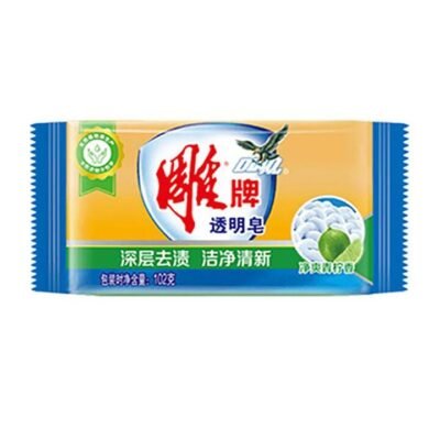 Diaopai Deep Cleaning Transparent Soap with Lime – 102g Gourmet Grocer Diaopai Deep Cleaning Transparent Soap with Lime - 102g