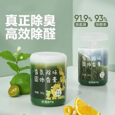 Lifease Deodorizing and Formaldehyde Removal Car Air Freshener - Bamboo Forest, 200g