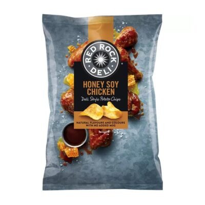 Red Rock Deli Honey Soy Chicken Potato Chips - 640g