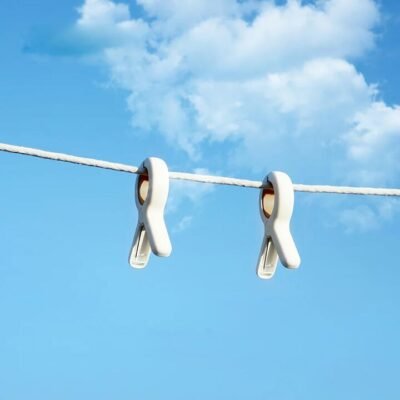 FaSoLa Windproof Small Clips – White, Pack of 3 Gourmet Grocer FaSoLa Windproof Small Clips - White, Pack of 3