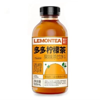 Guozi Shule Duo Duo Lemon Tea Orange Flavor - 500ml X2