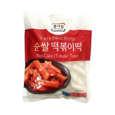 Jongga Soonsal Tteok – Tubular Rice Cakes for Tteokbokki, 1kg