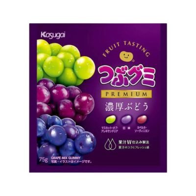 Kasugai Grape Flavored Gummies - 75g