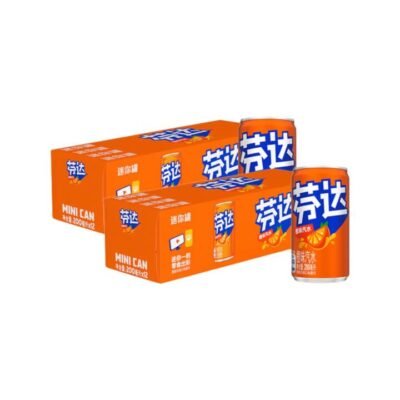 Coca-Cola Fanta Mini Cans 200ml - Pack of 24