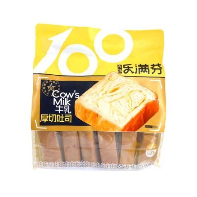 Lemanfen Cow's Milk Thick-Cut Toast Bread 520g - Soft Japanese-Style Shokupan